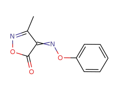 3-methyl-4-(O-phenyloximino)isoxazol-5(4H)-one