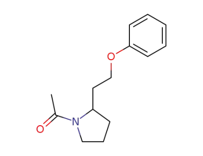 1-acetyl-2-(2-phenoxyethyl)pyrrolidine