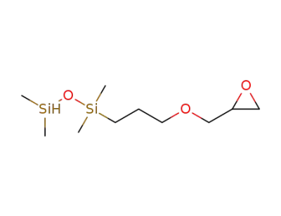 1,1,3,3-tetramethyl-1-(3-(oxiran-2-ylmethoxy)propyl)disiloxane