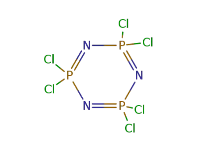 2,2,4,4,6,6-hexachloro-1,3,5-triaza-2,4,6-triphosphorine